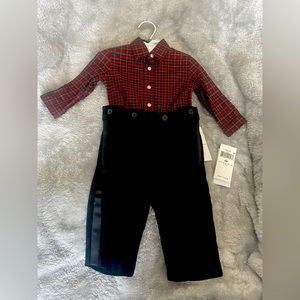Polo by Ralph Lauren infant tuxedo.
